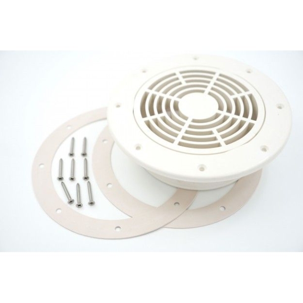 Flanschsatz inkl. Deckel in Kunststoff